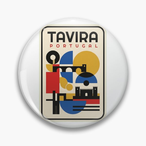 Item preview, Retro Tavira Bauhaus Geometric Skyline designed and sold by k3rstman1.