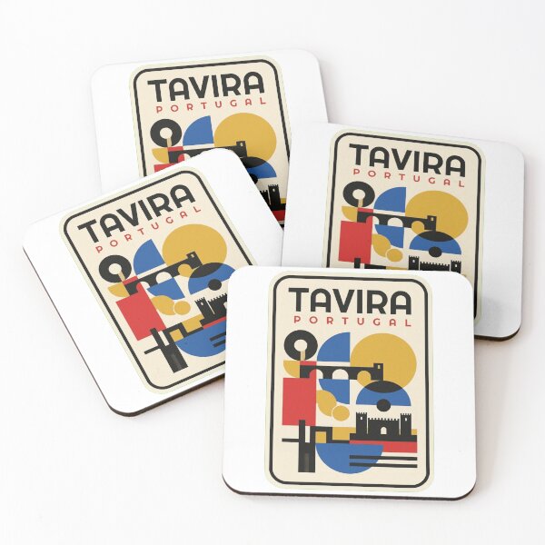 Item preview, Retro Tavira Bauhaus Geometric Skyline designed and sold by k3rstman1.