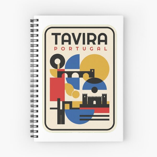 Item preview, Retro Tavira Bauhaus Geometric Skyline designed and sold by k3rstman1.