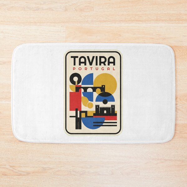 Item preview, Retro Tavira Bauhaus Geometric Skyline designed and sold by k3rstman1.