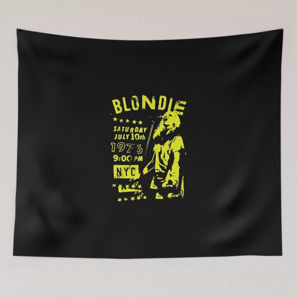 Item preview, Retro 1970s Neon Yellow Rock Concert Poster Graphic designed and sold by JoyAustinf.