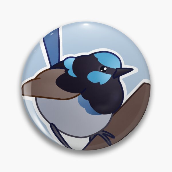 Item preview, Superb fairywren male designed and sold by Blueberry-b1rd.