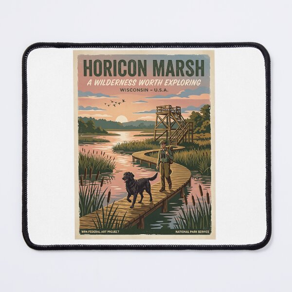 Item preview, Flat-Coated Marsh Observer designed and sold by PictoVibe.
