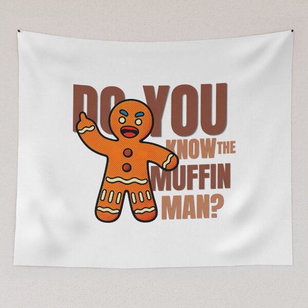Item preview, Do You Know The Muffin Man Cute Retro Bakery designed and sold by zdravac.