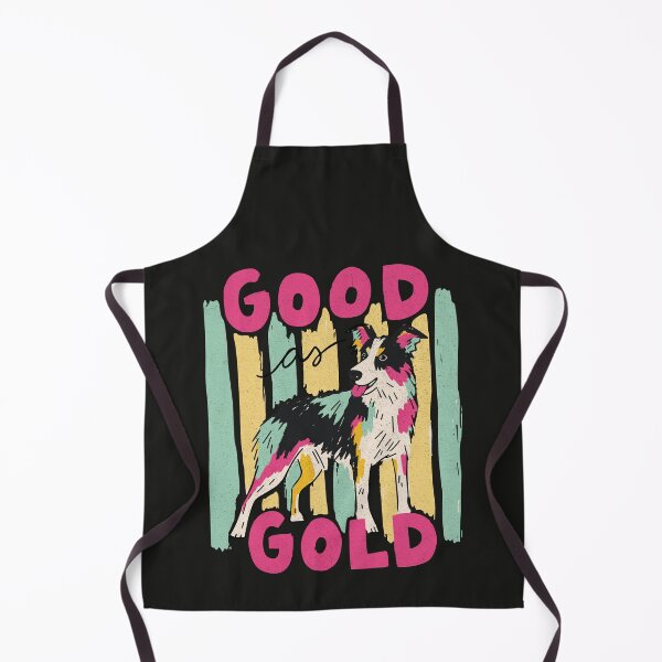 Item preview, Good as Gold New Zealand Heading Dog Kiwi Saying designed and sold by MvuuStudio.
