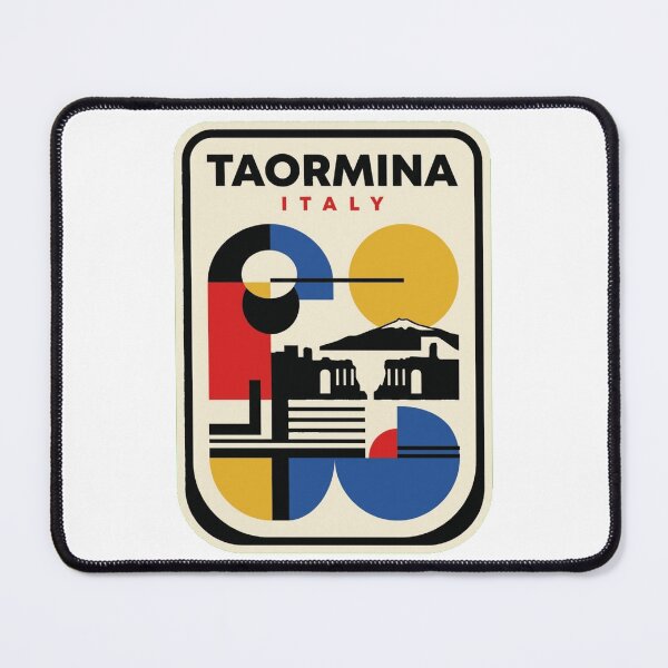 Item preview, Retro Taormina Bauhaus Geometric Skyline designed and sold by k3rstman1.