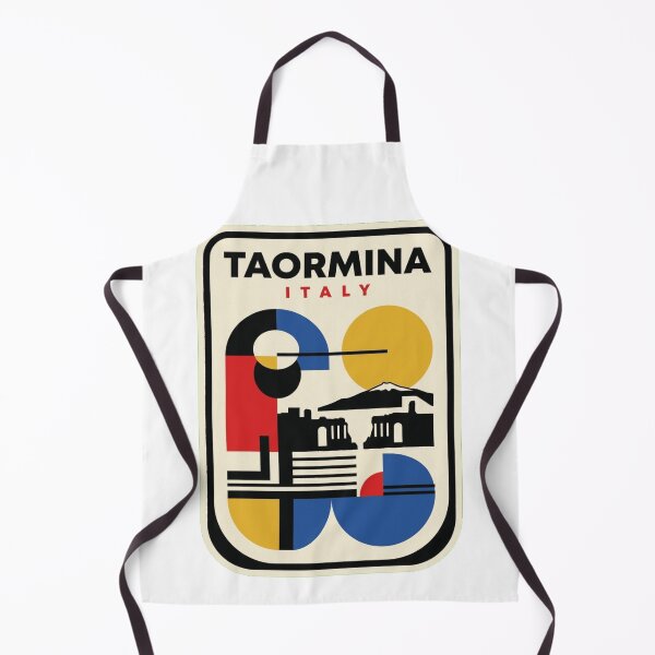 Item preview, Retro Taormina Bauhaus Geometric Skyline designed and sold by k3rstman1.