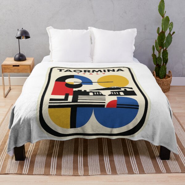 Item preview, Retro Taormina Bauhaus Geometric Skyline designed and sold by k3rstman1.