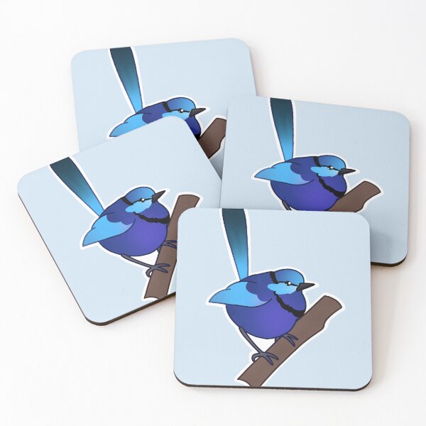 Item preview, Splendid fairywren male designed and sold by Blueberry-b1rd.