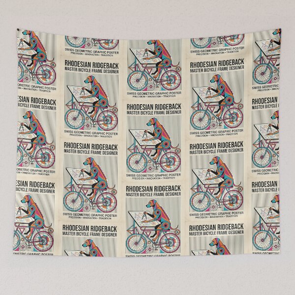 Item preview, Rhodesian Bicycle-Frame Designer designed and sold by PictoVibe.