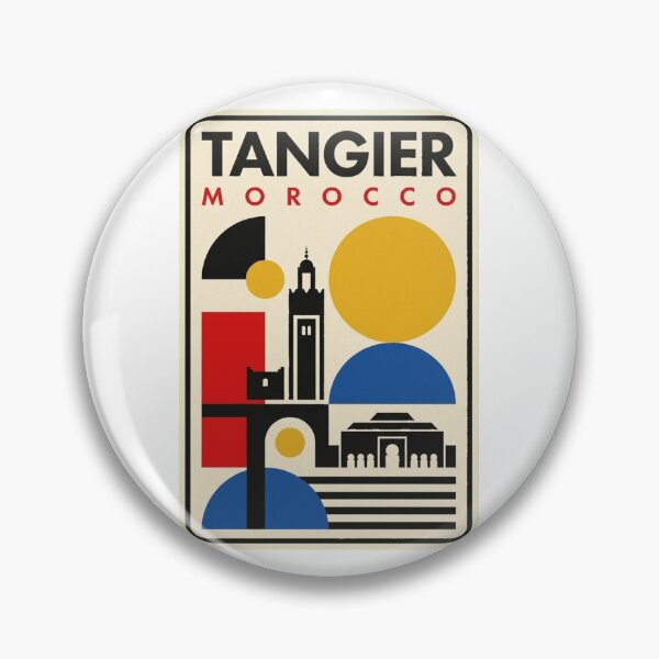 Item preview, Retro Tangier Bauhaus Geometric Skyline designed and sold by k3rstman1.