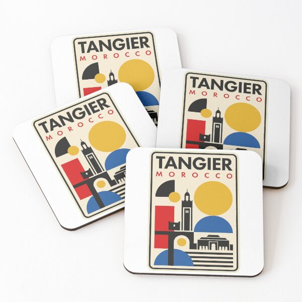 Item preview, Retro Tangier Bauhaus Geometric Skyline designed and sold by k3rstman1.