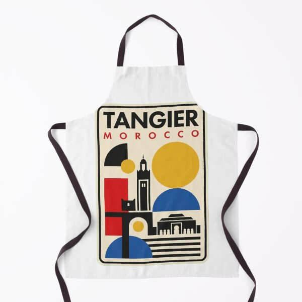 Item preview, Retro Tangier Bauhaus Geometric Skyline designed and sold by k3rstman1.
