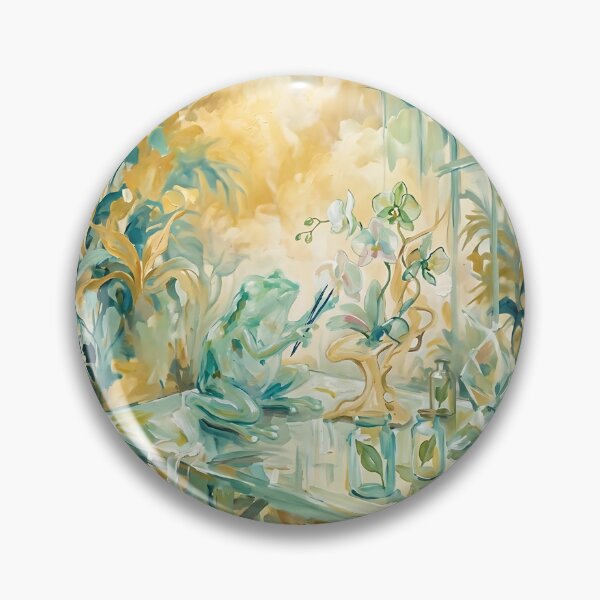 Item preview, Glass Frog Conservatory Curator designed and sold by PictoVibe.