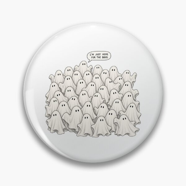 Item preview, ⭐I’M JUST HERE FOR THE BOOS⭐ designed and sold by WheelieGdArt.