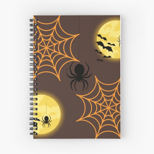 Item preview, Spooky Spiderwebs & Moonlit Bats Halloween Bedding designed and sold by Azurart2.