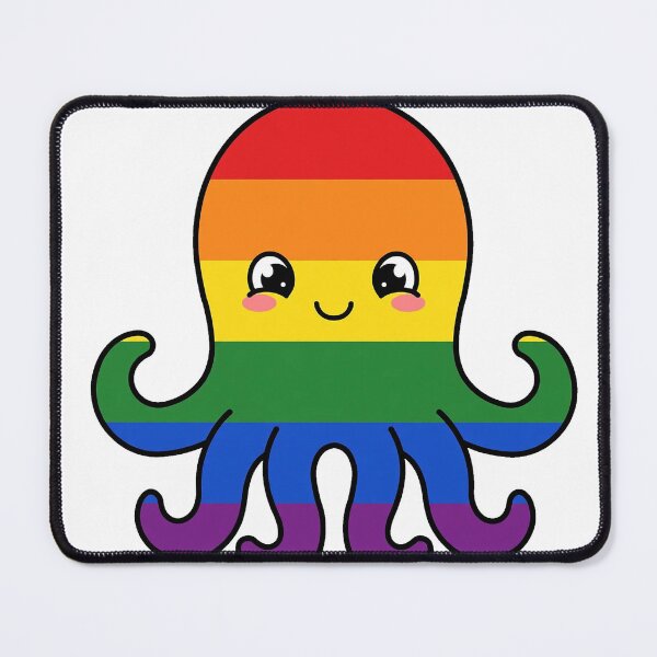 Item preview, Cute Queer Octopus designed and sold by StateofQueer.