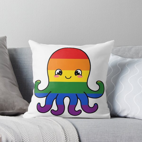Item preview, Cute Queer Octopus designed and sold by StateofQueer.