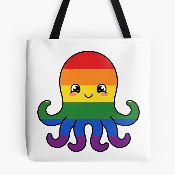 Item preview, Cute Queer Octopus designed and sold by StateofQueer.