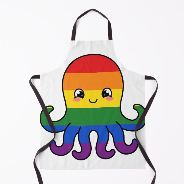 Item preview, Cute Queer Octopus designed and sold by StateofQueer.