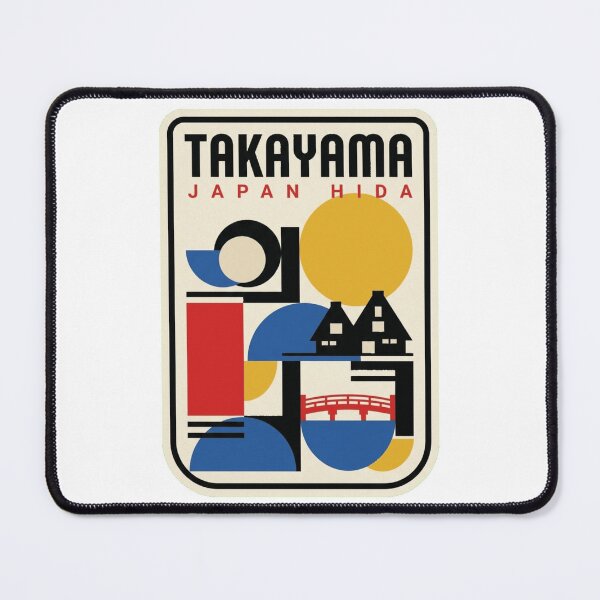 Item preview, Retro Takayama Bauhaus Geometric Skyline designed and sold by k3rstman1.