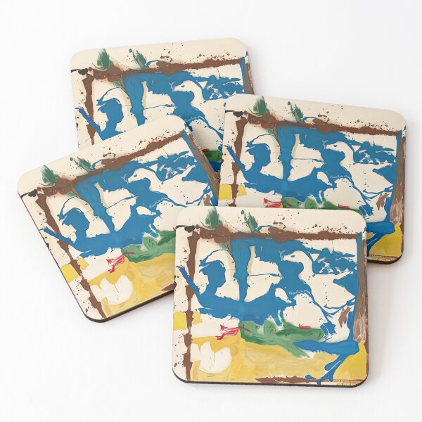 Item preview, Swan lake i, 1961- designed and sold by VeilOfPigments.