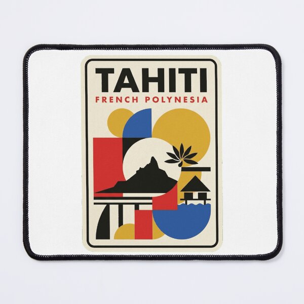 Item preview, Retro Tahiti Bauhaus Geometric Skyline designed and sold by k3rstman1.