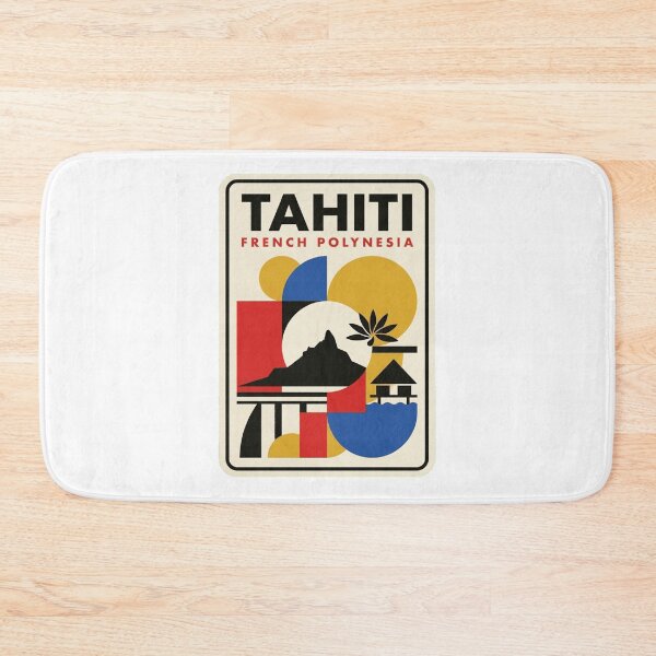Item preview, Retro Tahiti Bauhaus Geometric Skyline designed and sold by k3rstman1.