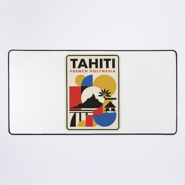 Item preview, Retro Tahiti Bauhaus Geometric Skyline designed and sold by k3rstman1.