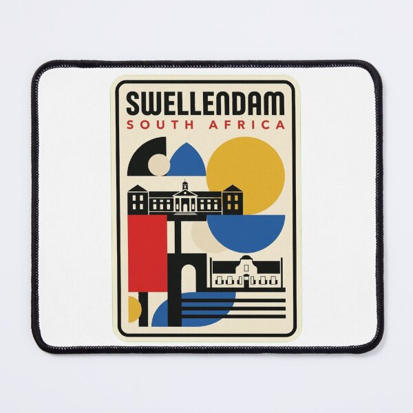 Item preview, Retro Swellendam Bauhaus Geometric Skyline designed and sold by k3rstman1.