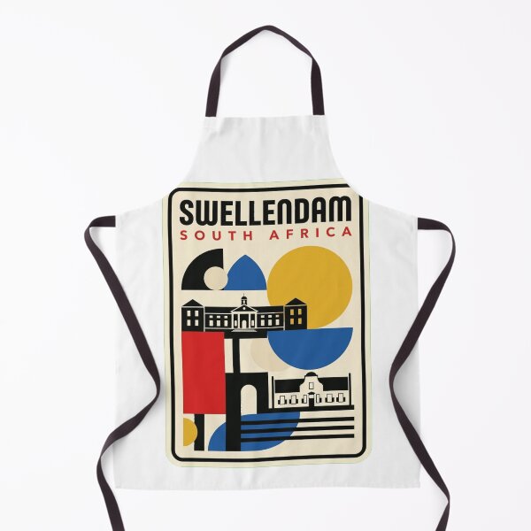 Item preview, Retro Swellendam Bauhaus Geometric Skyline designed and sold by k3rstman1.
