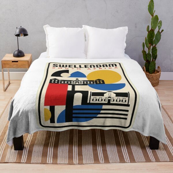 Item preview, Retro Swellendam Bauhaus Geometric Skyline designed and sold by k3rstman1.