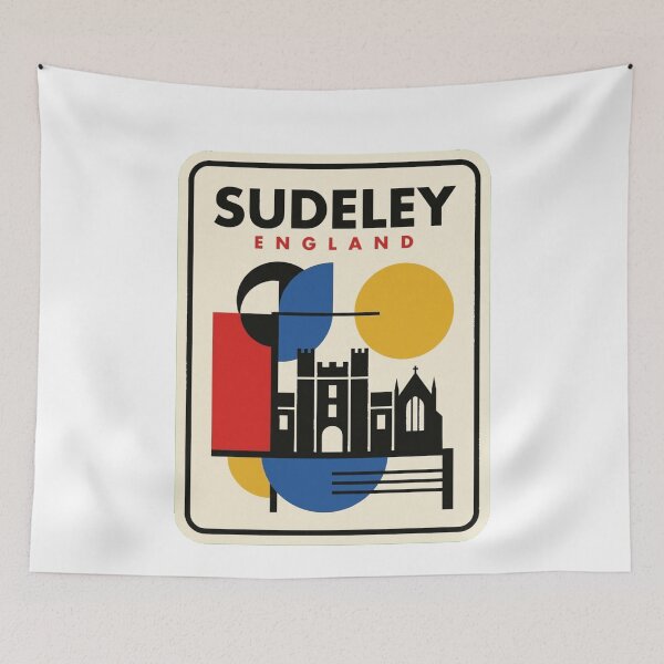 Item preview, Retro Sudeley Bauhaus Geometric Skyline designed and sold by k3rstman1.