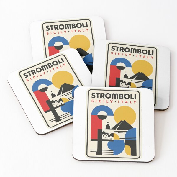 Item preview, Retro Stromboli Bauhaus Geometric Skyline designed and sold by k3rstman1.