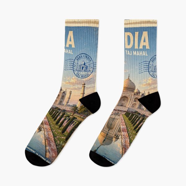 Item preview, India – Taj Mahal Agra Vintage Travel | Eternal Romance & Mughal Architecture designed and sold by DibujandoPorfa.