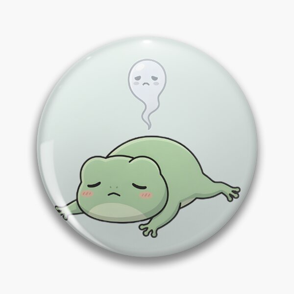 Item preview, Cute Kawaii Frog exhausted designed and sold by pixellm.
