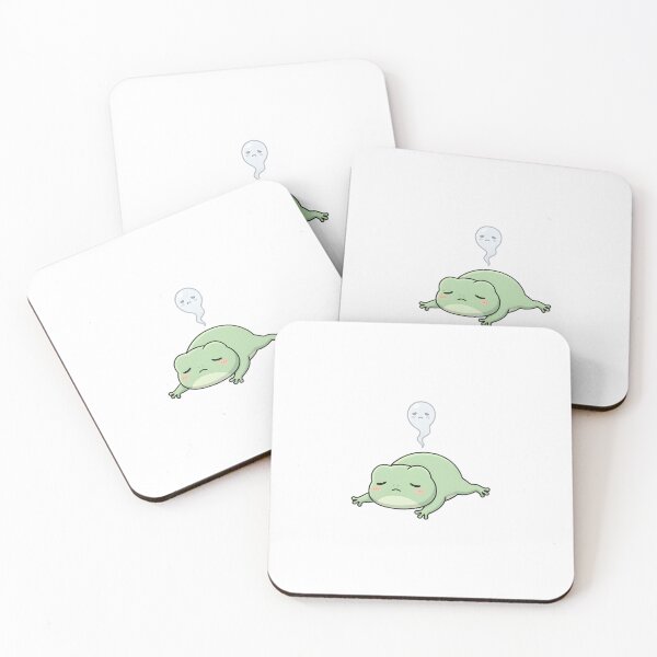 Item preview, Cute Kawaii Frog exhausted designed and sold by pixellm.