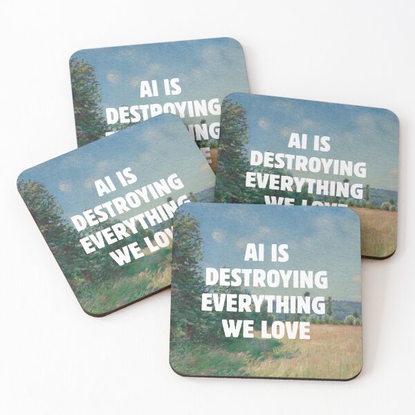 Item preview, AI is destroying everything we love designed and sold by careofjacks.