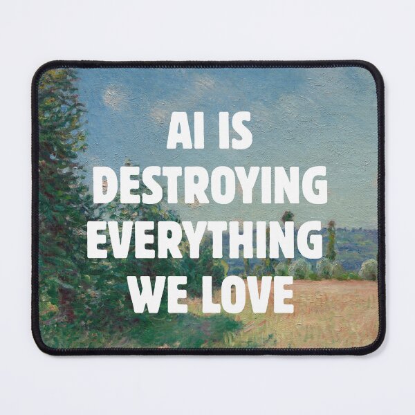 Item preview, AI is destroying everything we love designed and sold by careofjacks.