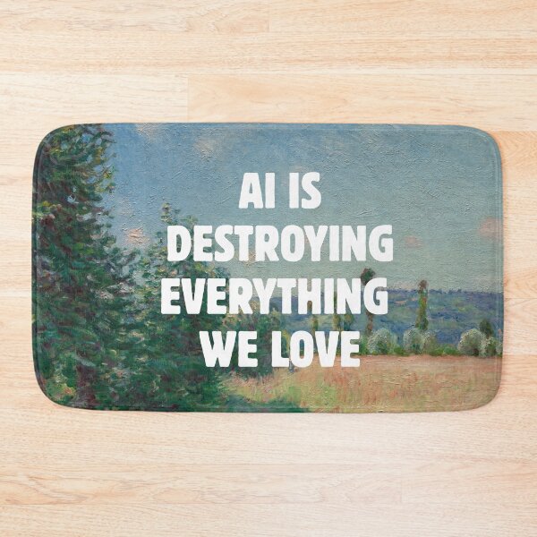 Item preview, AI is destroying everything we love designed and sold by careofjacks.
