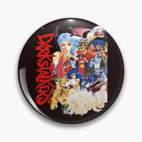 Item preview, Darkstalkers Character Group Retro Anime Art designed and sold by PIVASA.