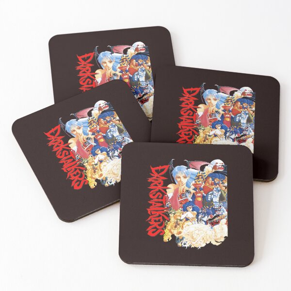Item preview, Darkstalkers Character Group Retro Anime Art designed and sold by PIVASA.