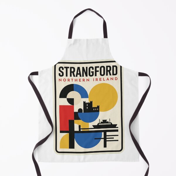 Item preview, Retro Strangford Bauhaus Geometric Skyline designed and sold by k3rstman1.