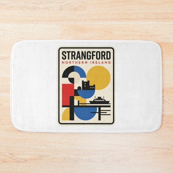 Item preview, Retro Strangford Bauhaus Geometric Skyline designed and sold by k3rstman1.