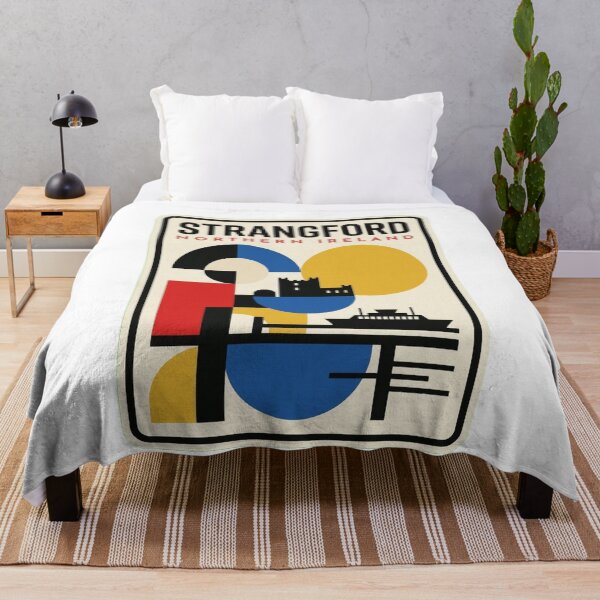 Item preview, Retro Strangford Bauhaus Geometric Skyline designed and sold by k3rstman1.