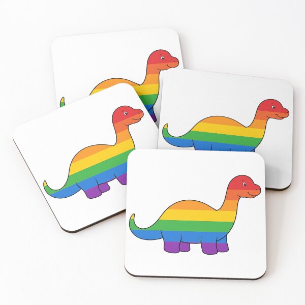 Item preview, Cute Queer Dino designed and sold by StateofQueer.