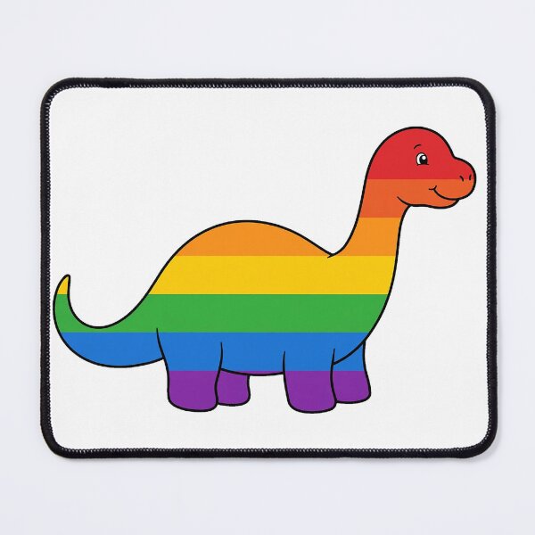Item preview, Cute Queer Dino designed and sold by StateofQueer.