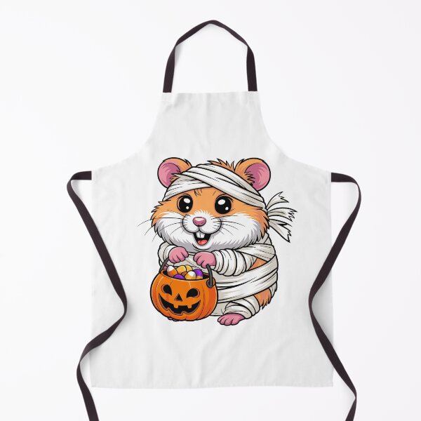 Item preview, Cute Hamster Halloween Pumpkin Candy Kawaii Spooky Design designed and sold by styleonestaa.