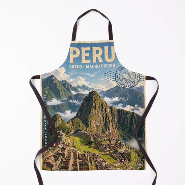 Item preview, Peru – Machu Picchu Vintage Travel | Lost City of the Andes & Mountain Adventure designed and sold by DibujandoPorfa.