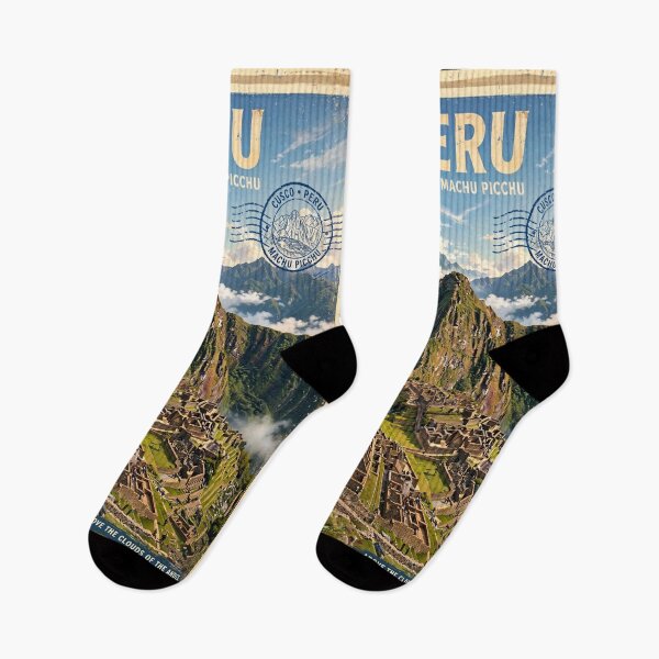 Item preview, Peru – Machu Picchu Vintage Travel | Lost City of the Andes & Mountain Adventure designed and sold by DibujandoPorfa.